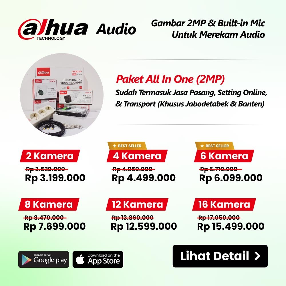 Dahua Technology 2MP Audio CCTV BRO